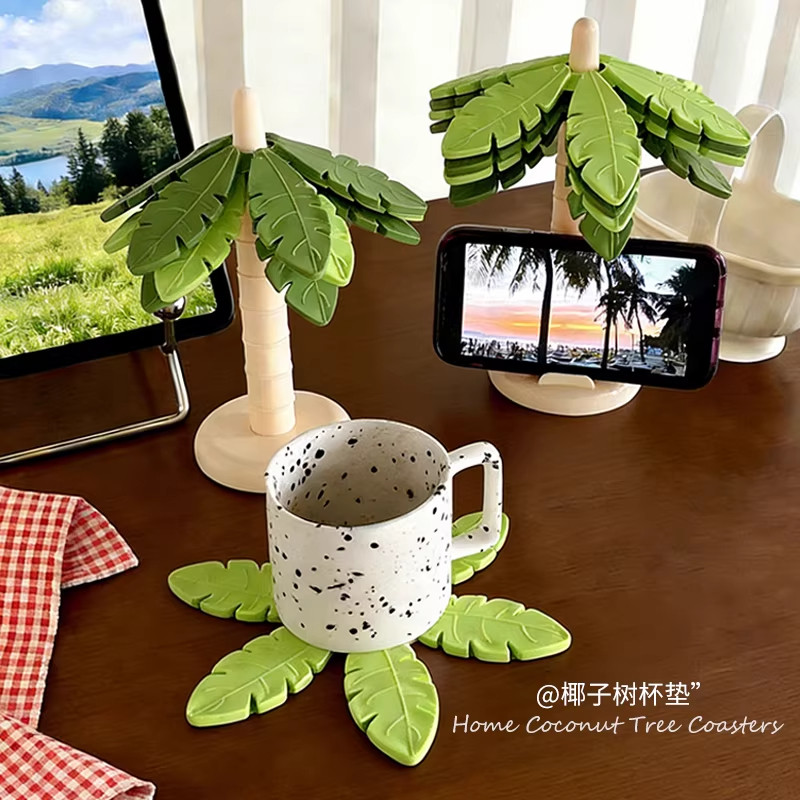 ins风家用创意杯垫餐垫隔热垫高颜值桌面摆件咖啡杯垫厨房餐桌垫,餐饮具,餐垫,淘宝优惠券,粉丝福利购,淘宝优惠卷