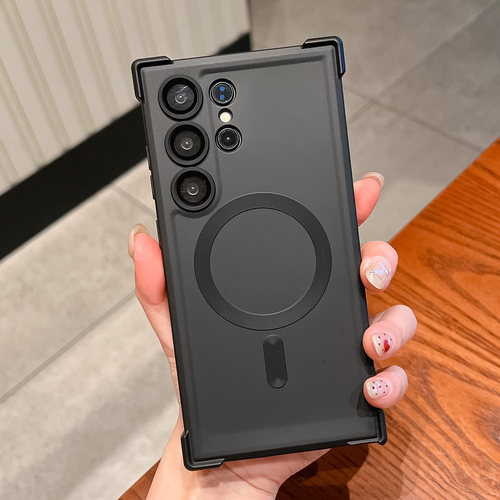 适用三星s25ultra手机壳磁吸防摔