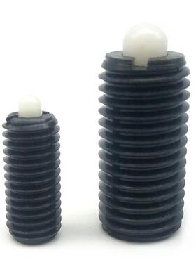 德标型弹簧柱塞尼龙销ZCPWN带长冲程闩头定位锁销GN616-M4-K