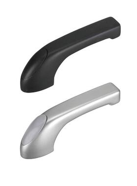 黑色 银色XAK91/XAK96-L80/L100/L147外装型带盖型悬臂拉手 把手