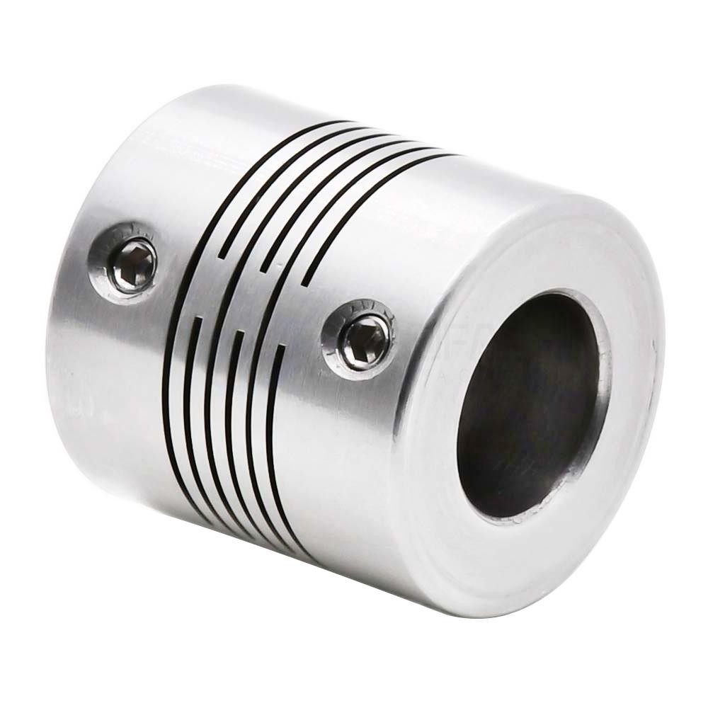 高刚性平行线式联轴器铝合金不锈钢螺钉固定夹紧型DBC01/11/21/31