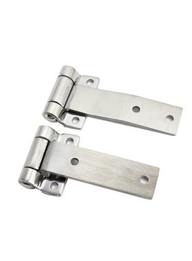 304不锈钢T型长板型铰链 HFG10-59/HFG10-59A 重型设备柜门合页