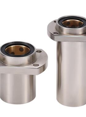 OGF61/62无油石墨铜衬套扁法兰直线轴承OGE61/62-d10 12 16 20 25