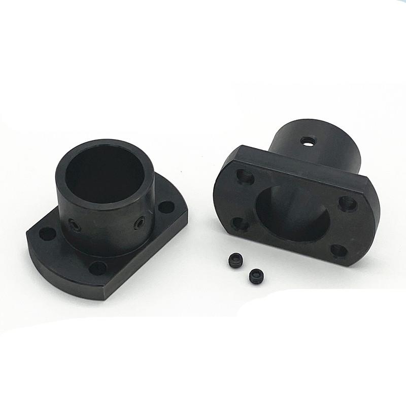 GAP01 GAP11带定位孔钢制导向轴支座通孔型02-D12/D15/D16/D20