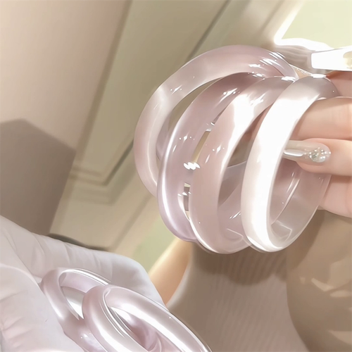 手镯温柔粉紫色高品质版女