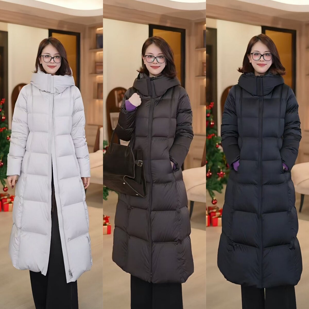 【艾薇严选】【毕业级】简约大气时尚冬季百搭休闲鹅绒服ZF232