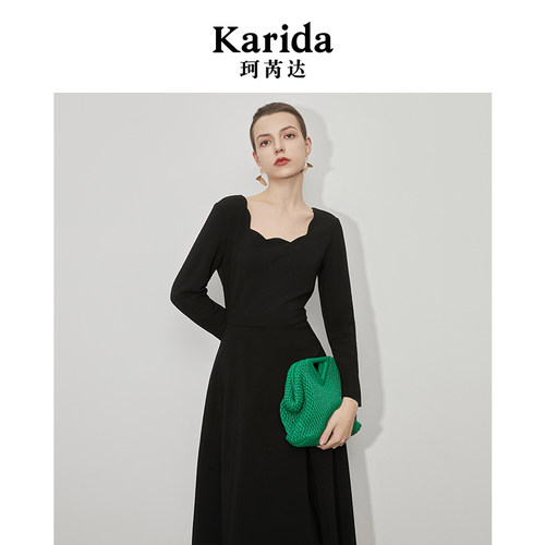梦回收腰气质长裙Karida/珂芮达
