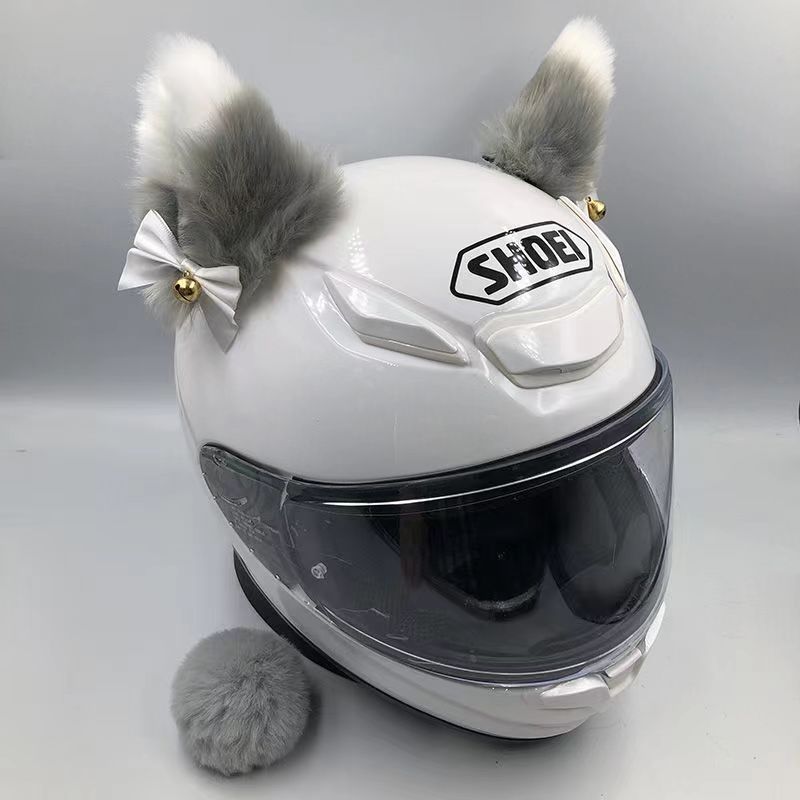 滑雪头盔装饰品立体耳朵