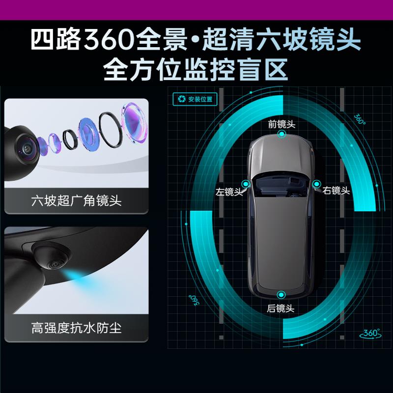 适用于大众途昂途岳全景影像系统汽车原厂屏升级高清记录仪