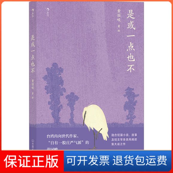 【保正版】是或一点也不黄国峻 著中国友谊出版公司9787505749320