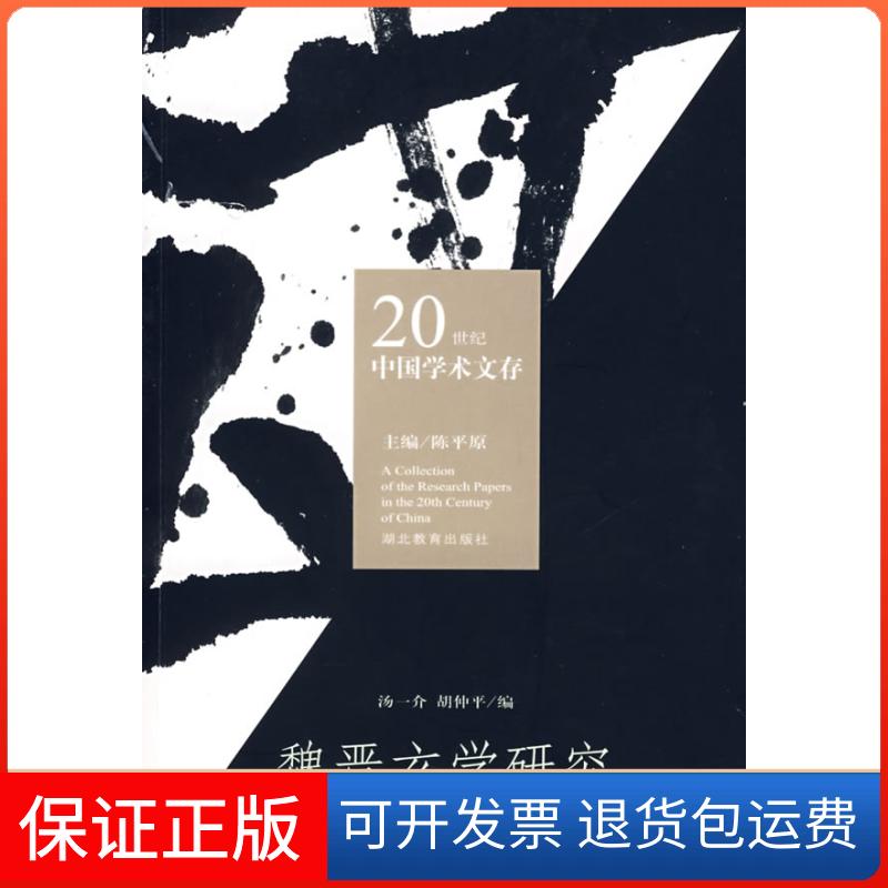 【保正版】魏晋玄学研究汤一介 胡仲平湖北教育出版社9787535151186