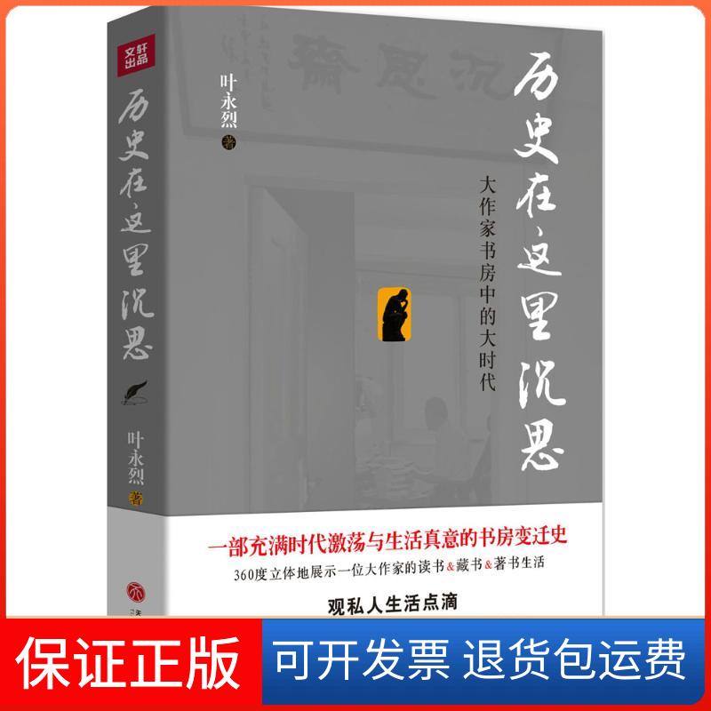 【保正版】历史在这里沉思叶永烈 著 著天地出版社9787545528909