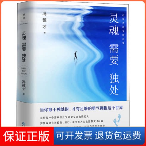 【保正版】灵魂需要独处 冯骥才散文精选集冯骥才 著贵州人民出版社9787221162267