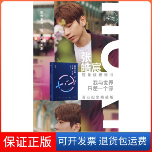 【保正版】我与世界只差一个你张皓宸 著天津人民出版社9787201111735
