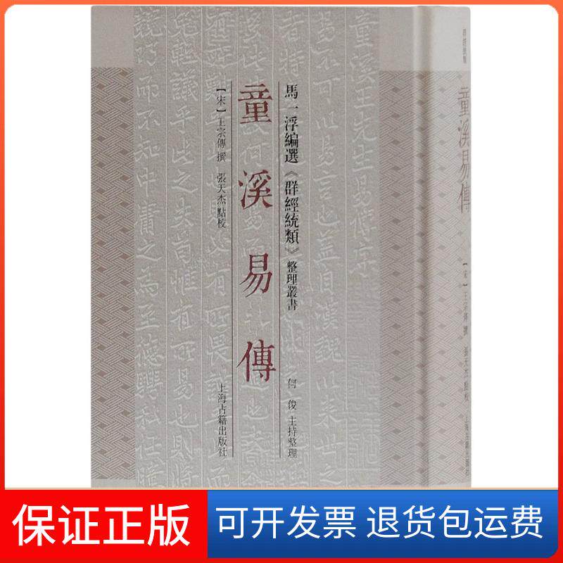 【保正版】童溪易传(宋)王宗传 撰;何俊 主持整理;张天杰 点校 著上海古籍出版社9787532584666