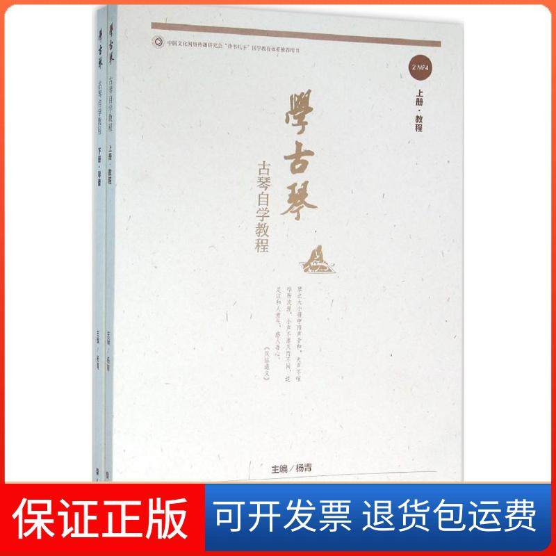【保正版】学古琴：古琴自学教程杨青人民音乐出版社9787103050811