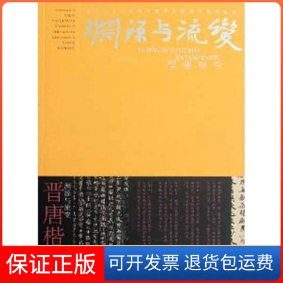 【保正版】渊源与流变 晋唐楷书王镛 主编 著作荣宝斋出版社9787500312062