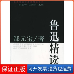 【保正版】鲁迅精读郜元宝 陈思和 汪涌豪复旦大学出版社9787309046793
