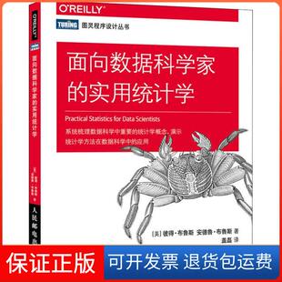 【保正版】面向数据科学家的实用统计学彼得·布鲁斯人民邮电出版社9787115493668