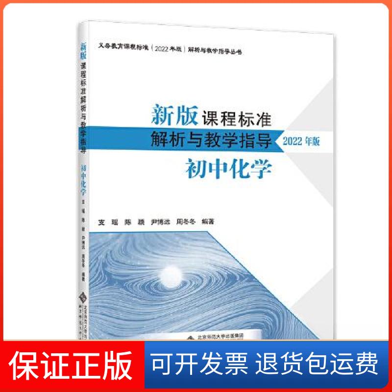 【保正版】新版课程标准解析与教学指导 初中化学罗滨北京师范大学出版社9787303280551