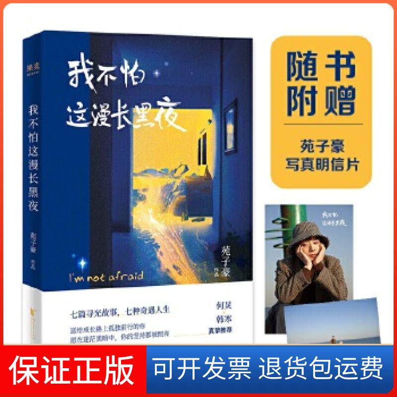【保正版】我不怕这漫长黑夜苑子豪浙江文艺出版社9787533959111