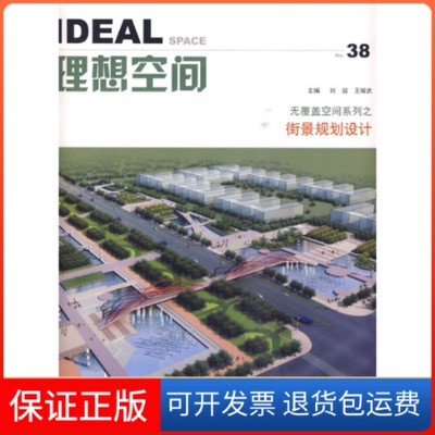 【保正版】理想空间38无覆盖空间系列街景规划设计刘喆王耀武同济大学出版社