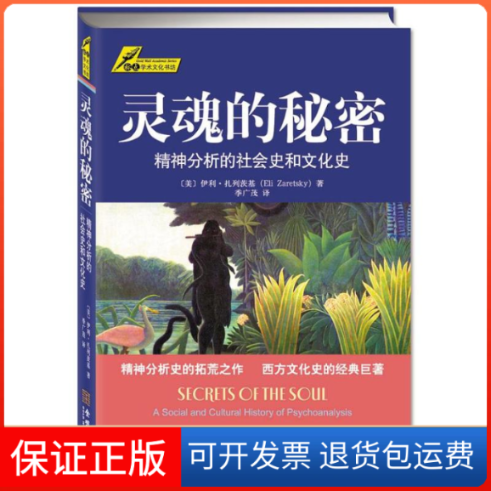 【保正版】灵魂的秘密(美)伊利·扎列茨基 著作 季广茂  译者金城出版社9787515506852