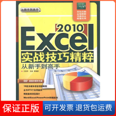 【保正版】Excel2010实战技巧精粹从新手高王英华清华大学出版社