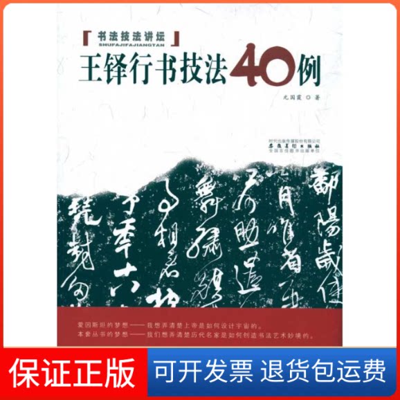 【保正版】书法技法讲坛—王铎行书技法40例元国霞 著作安徽美术出版社9787539822785