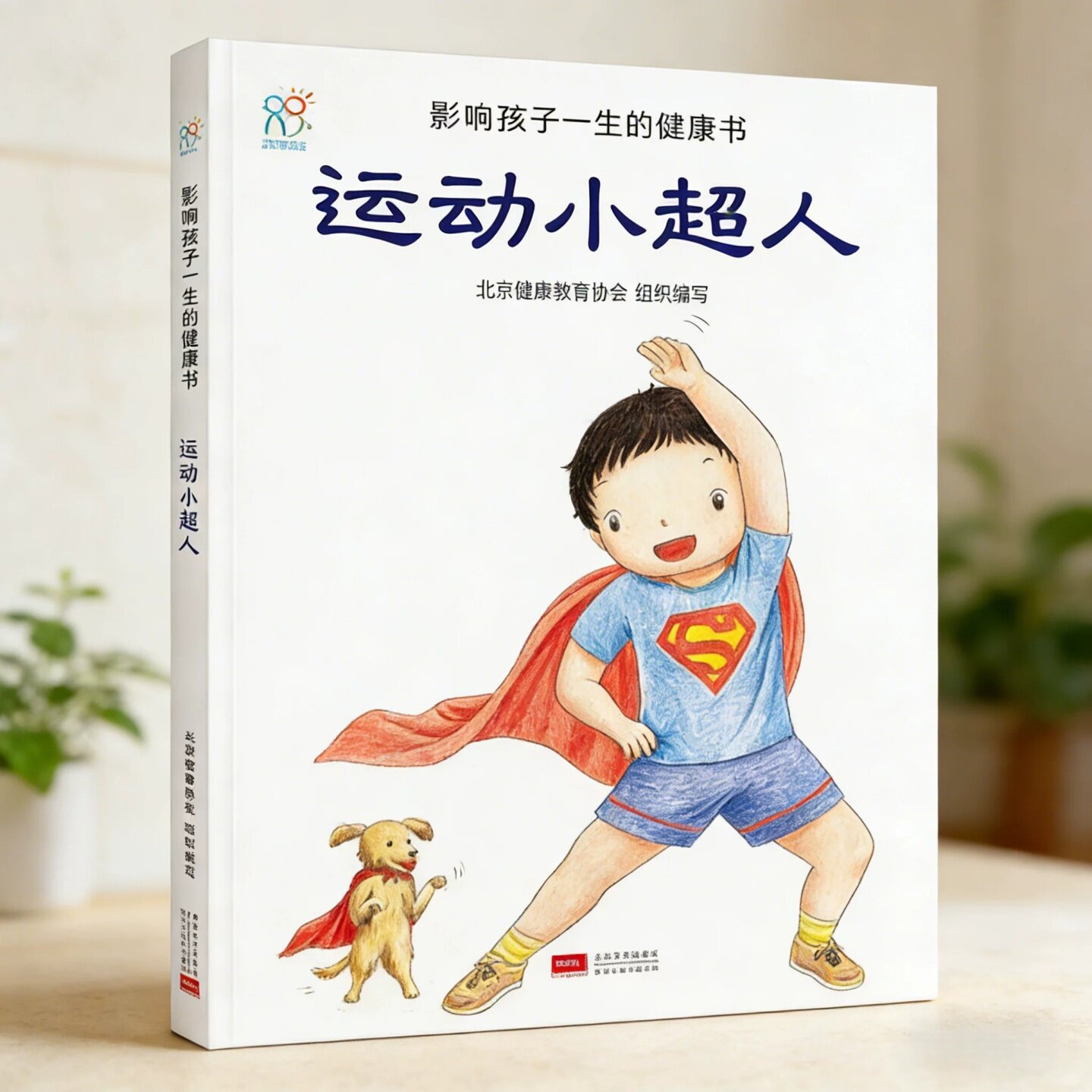 正版现货】运动小超人 影响孩子一生的健康书 少儿运动健身童书 早教启蒙 北京健康教育协会组织编写 中国人口出版社9787510131943