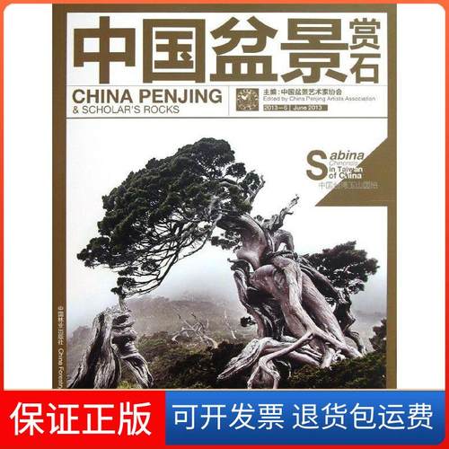 【正版】中国盆景赏石 （2013-6）中国盆景艺术家协会中国林业出版社9787503870408