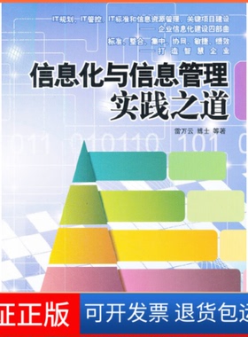 【保正版】信息化与信息管理实践之道雷万云清华大学出版社9787302282365