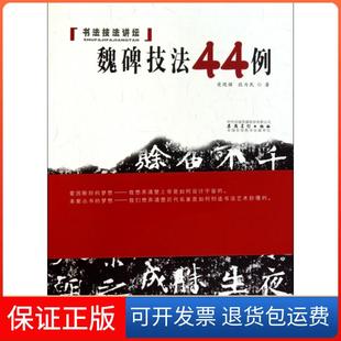 【保正版】魏碑技法44例(书法技法讲坛)现强//段为民安徽美术9787539826721