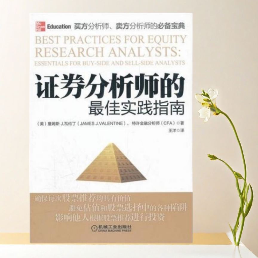 正版书】证券分析师的最佳实践指南 瓦伦丁 著 王洋 译 机械工业出版社