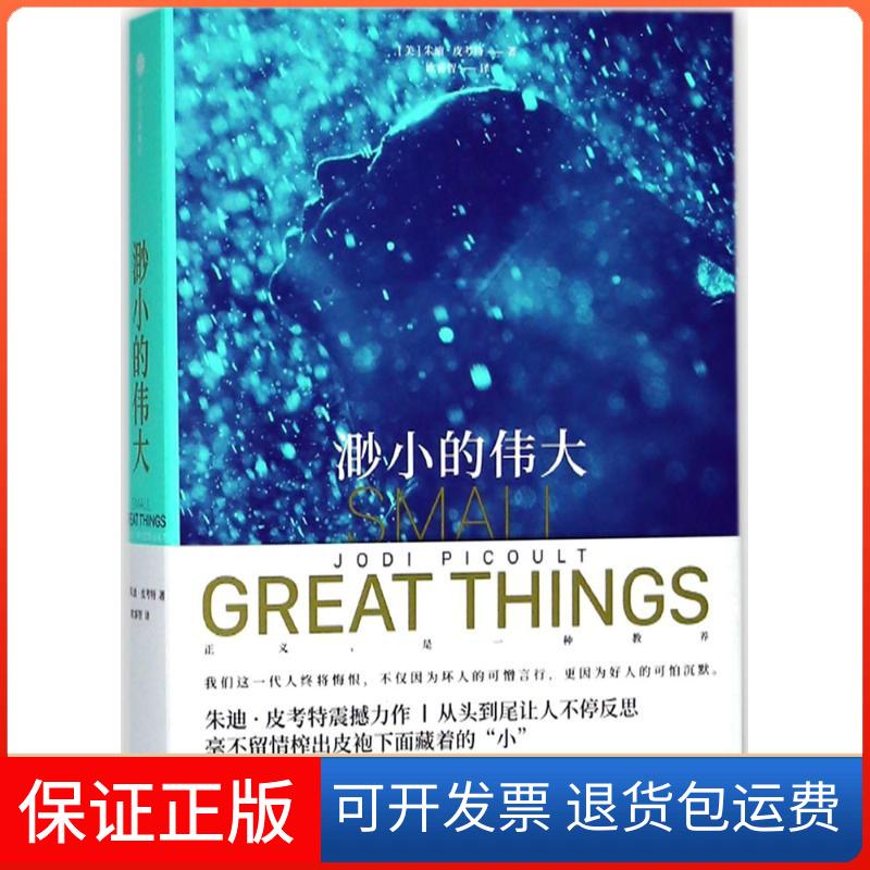 【保正版】渺小的伟大(美)朱迪·皮考特(Jodi Picoult) 著;欧睿智 译中信出版社9787508686967