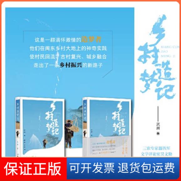 【保正版】乡村造梦记(一本“乡村振兴”的心血之作,乡村大地上真真切切的)沉洲作家出版社9787521215571
