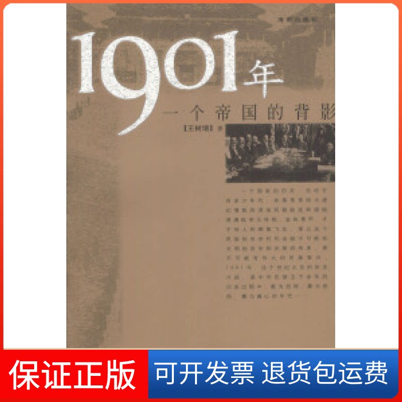 【保正版】1901年：一个帝国的背影（细微之处描述历史，彻察丝缕而又探求大势）王树增海南出版社9787544311397
