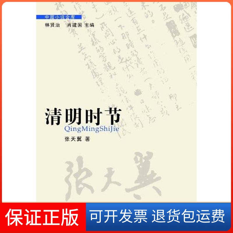 【保正版】清明时节张天翼 著作花城出版社9787536062177
