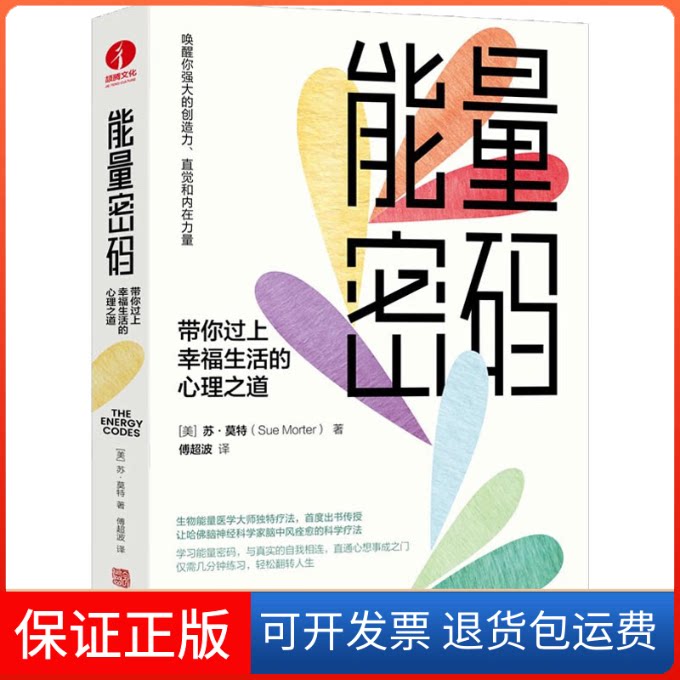 【保正版】能量密码 带你过上幸福生活的心理之道(美)苏·莫特 著 傅超波 译上海辞书出版社9787516922071