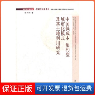 【保正版】中国低成本集约型城市化模式及其土地利用研究杨树海南开大学出版社9787310038008