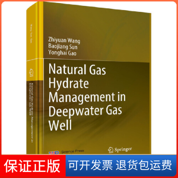 【正版新书】深水气井天然气水合物防治理论与技术王志远孙宝江高永海科学出版社