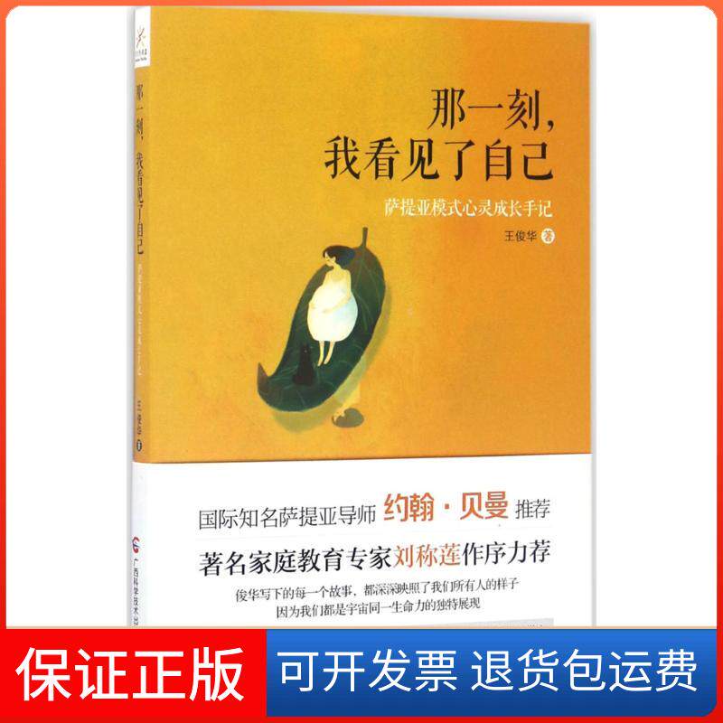 【保正版】那一刻,我看见了自己:萨提亚模式心灵成长手记王俊华 著 著广西科学技术出版社9787555107675