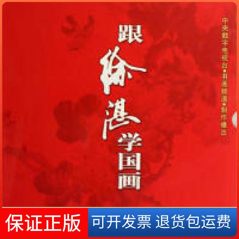 【保正版】跟徐湛学国画（0-32集）（DVD8碟装）徐淇科学普及出版社9787110066881