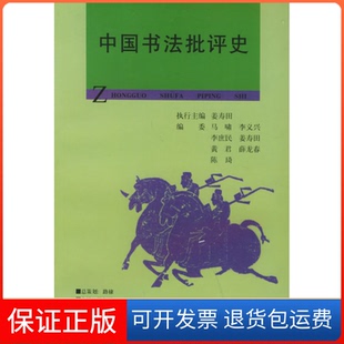 【保正版】中国书法批评史陈振濂中国美术学院出版社9787810196284