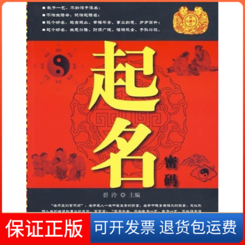 【保正版】起名密码碧泠中国财富出版社9787504732880