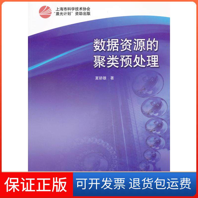 【保正版】数据资源的聚类预处理夏骄雄 著上海科学普及出版社9787542750549