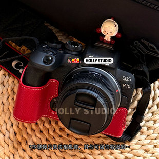 相机保护套适用于佳能r50红色r10配件v套100皮200D二代r8rp霍莉r5