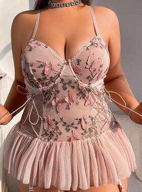 underwear sex dress perspective out hollowing lingeries