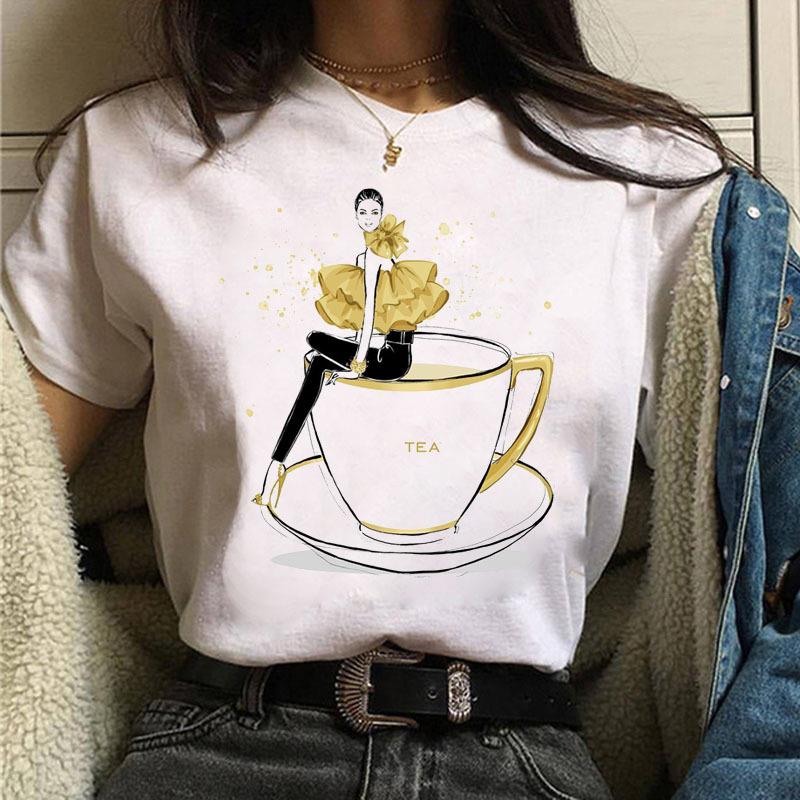 friends tv chandler bing t-shirts women manga t shirt girl