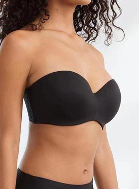 women strapless bra for big bust minimizer bandeau sizes